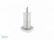 Держатель для бумажных полотенец Kluvi, снежно-белый, BEROSSI (Изделие из пластмассы. Размер 164 х 164 х 291 мм)