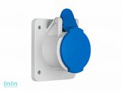 Розетка силовая РПС32-925 BYLECTRICA (штепсельная промышленного назначения для скрытой установки трехконтактная (32 А, IP44) Гарантийный с)