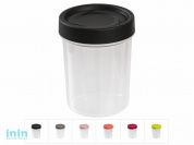 Контейнер пласт. круглый 0.4 л, с крышкой, Spinoja, DRINA (85х110 мм, цвета в ассортименте)