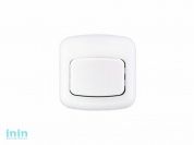 Выключатель 1 клав. для быт. электр. звонков (открытый, 1А) белый, Bylectrica (Выключатель одноклавишный для открытой установки Гарантийный срок:24 ме