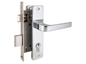 Замок врезной с/руч АЛЛЮР 126/1 CP хром