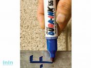 Маркер промышл. перманентный фетровый MARKAL DURA-INK 55 ЧЕРНЫЙ (Толщина линии 1,5/4,5 мм. Цвет черный)