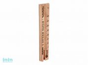 Термометр для бани и сауны "С легким паром!", 21x4x1,5 см, "Банные штучки" (БАННЫЕ ШТУЧКИ)