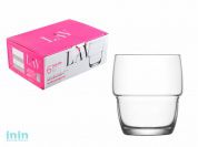 Набор стаканов для виски, 6 шт., 285 мл, серия Galata, LAV (так же используется в HoReCa)