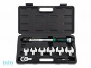 Ключ динамометрич. 10-80 Н/м 1/2" + рожковые насадки 17-29мм TOPTUL (GAAI0801)