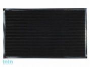 Коврик придверный влаговпитывающий, ребристый Tuff, 50 х 80 см, черный, ТМ Blabar (размер 50 х 80 см)