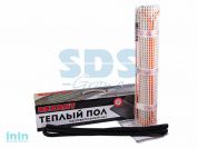 Теплый пол (нагрев. мат) Extra (1,5м2, 0,5х3,0м, 240Вт, двужильн.) REXANT (Теплый пол REXANT Extra, площадь 1,5 м2 (0,5 х 3,0 метра), 240Вт, (двух жил