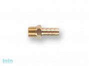 Соединение нар. резьба 1/4" х елочка 10 мм (латунь) ECO