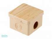 Коробка распаячная ОП 65х65х50мм, сосна, 4 мембр. вх. IP54 ЮПИТЕР