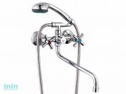 Смеситель для ванны с длинн. изливом QMT7-A722 G.lauf (Смеситель цинковый, Гарантия 5 лет)