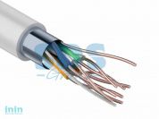 Кабель FTP 4PR 24AWG, CCA, CAT5e, PVC серый, (бухта 25 м) PROconnect