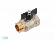 Кран шаровый 1" стандарт нар.-вн. бабочка General Fittings