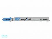 Пилка лобз. по металлу T118BF (1 шт.) BOSCH (пропил прямой, тонкий, для листового металла)