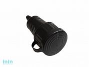 Розетка 1-ая переносная (б/з, 16А, 250В, брызг. защ.) черная, Bylectrica (Розетка переносная брызгозащищенная Гарантийный срок:24 месяца)