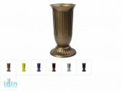 Ваза пластм. d-19 cм с подставкой, DRINA (цвета в ассортименте)