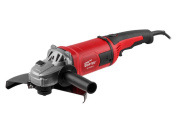 Двуручная углошлифмашина WORTEX AG 2326-2 в кор. 2100 Вт, 230 мм, 6500 об/мин., плавный пуск (Поворотная рукоятка)