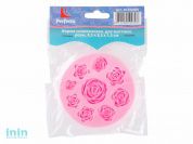 Форма силиконовая, для мастики, розы, 8.3 х 8.3 х 1.3 см, PERFECTO LINEA (Супер цена!)