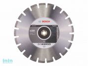 Алмазный круг 350х20/25.4 мм по асфальту сегмент. STANDARD FOR ASPHALT BOSCH (сухая/мокрая резка)