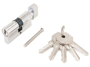 Евроцилиндр с вертушкой Стандарт Z.I.60В-5K CP (англ.ключ, 5ключей, Длина цилиндра 60 (25*10*25))