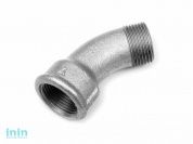 Колено вн.-нар. 1"х45 оцинкованн. TITAN (Livarna TITAN)