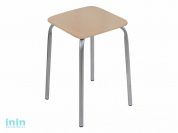 Табурет (стул) Эконом 3, цвет бежевый, NIKA (цвет бежевый)