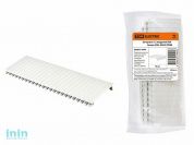 Заглушка 12 модулей DIN белая (RAL 9003) TDM