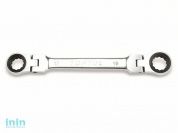 Ключ накидной 10х11мм с поворотными трещотками TOPTUL (AOAE1011)