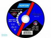 Круг отрезной 125х2.0x22.2 мм для металла Vulcan NORTON