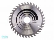 Диск пильный 165х30 мм 36 зуб. по дереву OPTILINE WOOD BOSCH (твердоспл. зуб)