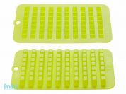 Форма для льда, силиконовая, кубики, 22.5 х 11 х 1.5 см, зеленая, PERFECTO LINEA (Супер цена!)