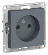 Розетка б/з Schneider Electric Atlas Design ATN000741