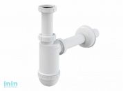 Сифон для умывальника O32 c накидной гайкой 5/4, Alcaplast (Сифон для умывальника D32 c накидной гайкой 5/4")