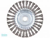 Щетка дисковая косич.180ммх22мм GEPARD (GP0880-180) (для УШМ, в блистере)