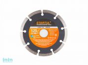 Алмазный круг 125х22 мм универс. сегмент. MASTER STARTUL (сухая/мокрая резка)