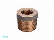 Переход шестиугольный нар.-вн. 1/2"X3/8", бронза, Viega