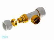 Тройник нар. 1/2"х16 (2.0) для трубы PEX. General Fittings