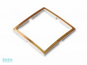 Вставка в рамку 1-местная золотая, Уют, упак=3 шт.,  Bylectrica (Рамка  ЮЛИГ. 735212.276(20)(3шт) Гарантийный срок:24 месяца)