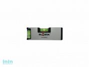 Уровень 140 мм 2 глаз. карманный магнитн., серебро PK2M SLOWIK (быт.) (580 гр/м 0.50 мм/м  магнитный)