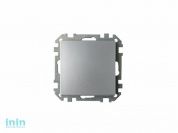 Выключатель 1 клав. (cкрытый, 10А) серебро, Стиль, Bylectrica (Выключатель одноклавишный скрытой установки серебро Гарантийный срок:24 месяца)