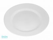 Тарелка обеденная стеклокерамическая, 275 мм, круглая, серия SNOWFALL (Снегопад), DIVA LA OPALA (Sovrana Collection)