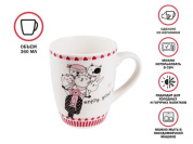 Кружка керамическая, 360 мл., LOVE KITTY-4, PERFECTO LINEA (30-063014)