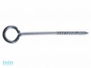 Крючок 6.0х80 мм О-образный, цинк (4 шт в зип-локе) STARFIX