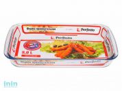 Форма из жаропрочного стекла, 3.0 л, прямоугольная, 393х236х52 мм, PERFECTO LINEA