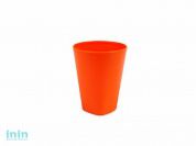 Стакан Funny (Фанни), мандарин, BEROSSI (Изделие из пластмассы. Литраж 0.27 литра)