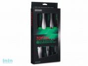 Набор отверток 6шт TORX (T10,15,20,25,30,40) TOPTUL (GAAE0610)