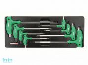 Набор-сет ключей L-Type шестигр. 2,2-10мм 8шт 434х176мм TOPTUL (GAAT0803)