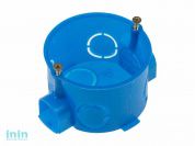 Коробка установочная (подрозетник) 60х40мм, винты, стык.узлы IP20 ЮПИТЕР (для сплошных стен)