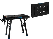 Верстак складной BULL WB 4585 в кор. 455 кг, 852x608x790 мм, переносной, 2 струбцины (Быстроскладная конструкция)