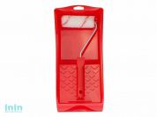 Набор малярного инструмента валик "POLYESTER" 100мм, ванночка COLOR EXPERT (покраска стен и фасадов, полиэстер)