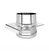 Шибер нерж. задвижной (AISI 430/0,8мм) д.115